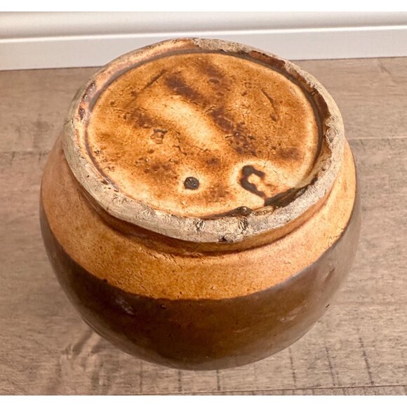 Vintage Studio Stoneware Artisan Craft Sake Bottle Vase Simple Rustic - Picture 6 of 6